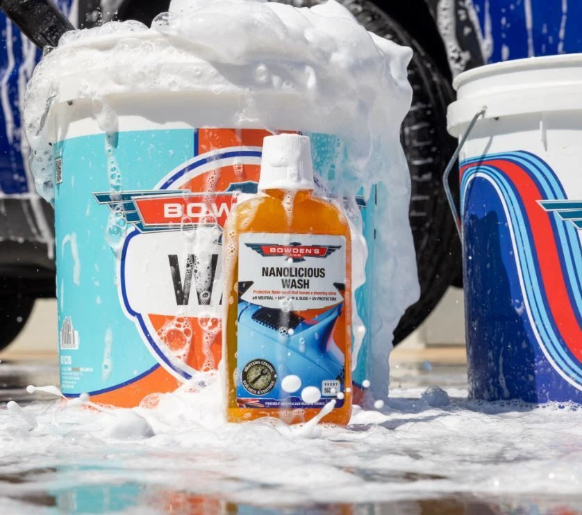 Bowden's Own Nanolicious Car Wash Shampoo Mothers Meguiars Turtle Wax FPV HSV GT