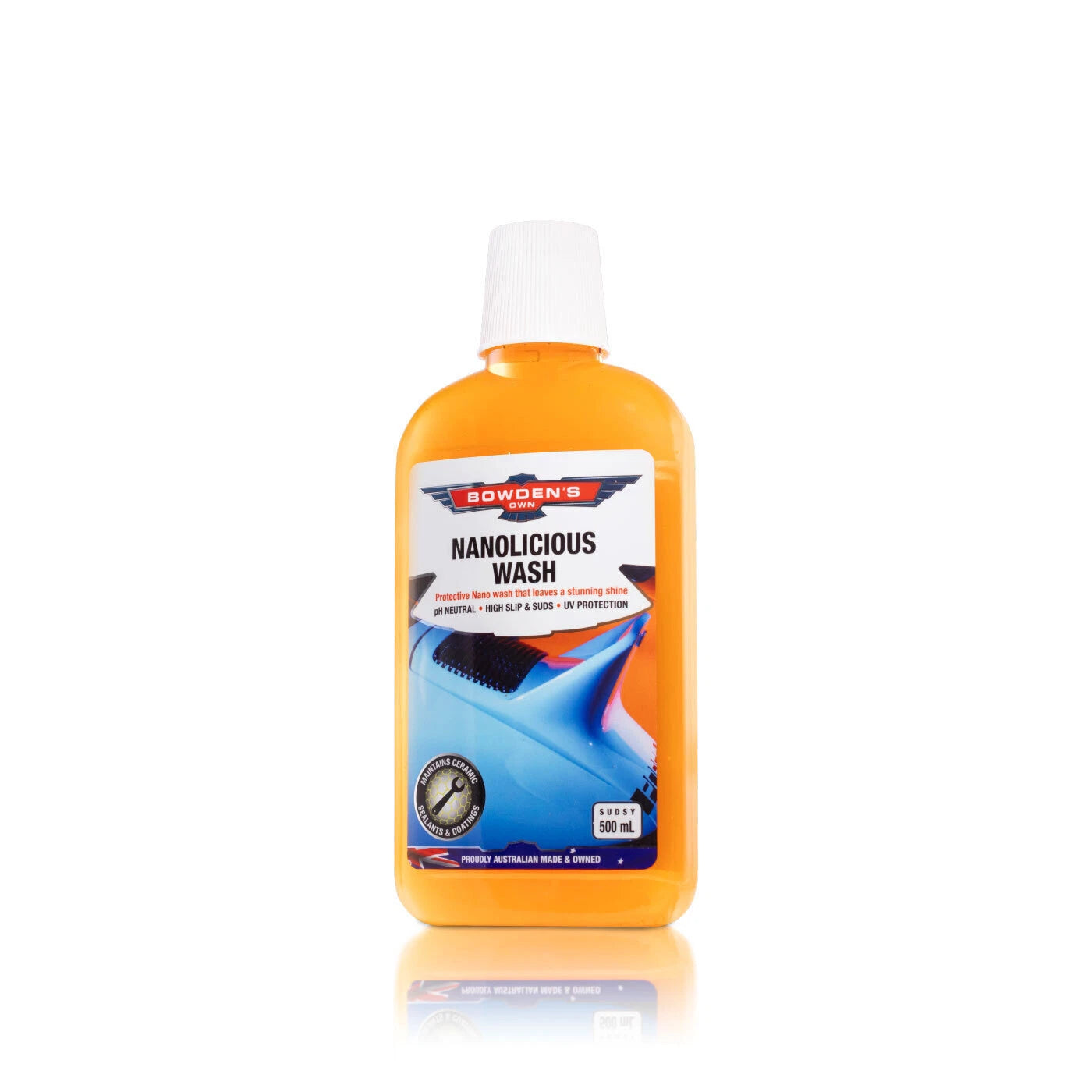 Bowden's Own Nanolicious Car Wash Shampoo Mothers Meguiars Turtle Wax FPV HSV GT