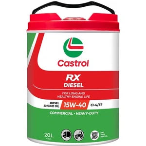 Castrol RX Diesel 15W-40 CI-4/E7 Engine Oil 20 L