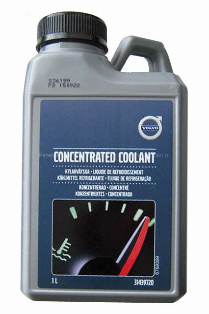 Genuine Volvo Coolant 1 Litre Concentrate 31439720