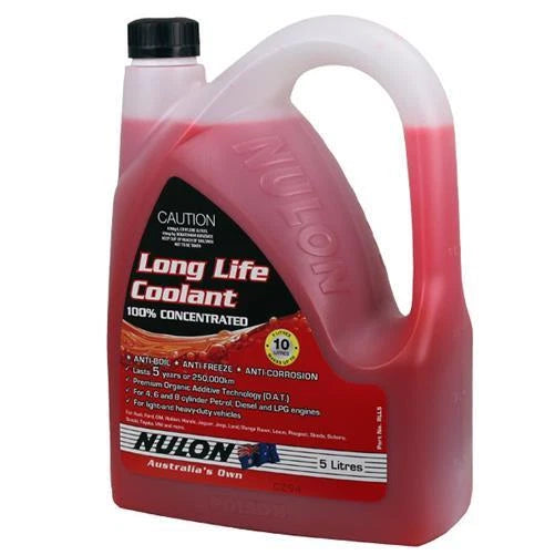BOSSWELD Nulon 5L Water Cooler Welding Coolant, Car Petrol, Diesel, LPG Engine