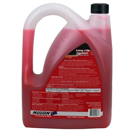 BOSSWELD Nulon 5L Water Cooler Welding Coolant, Car Petrol, Diesel, LPG Engine