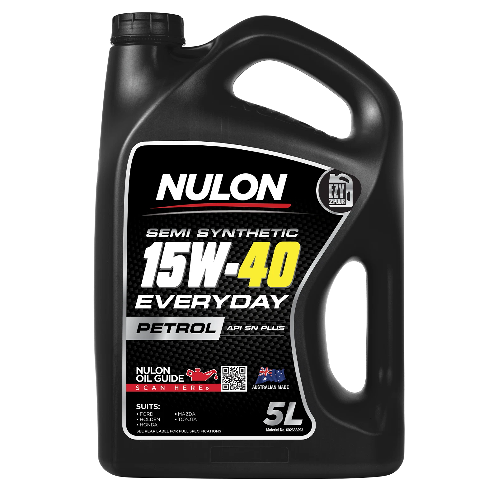 Nulon 5L Semi Synthetic 15W-40 Everyday Engine Oil