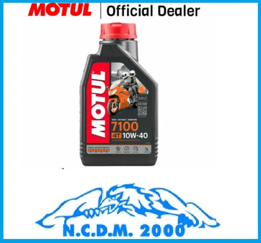 Engine Oil 4T MOTUL 7100 10W 40 100% Synthetic