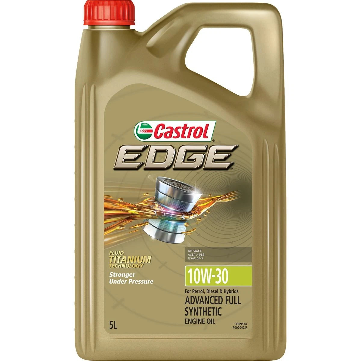 Castrol EDGE 10W-30 Full Synthetic Engine Oil 5L