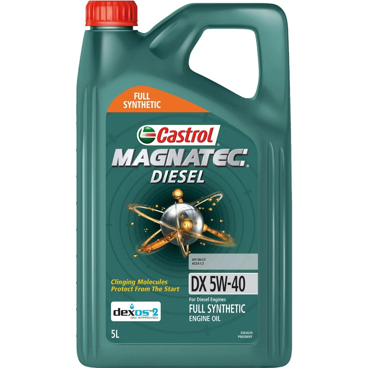 Castrol MAGNATEC 5W-40 Diesel DX Full Synthetic Engine Oil 5L