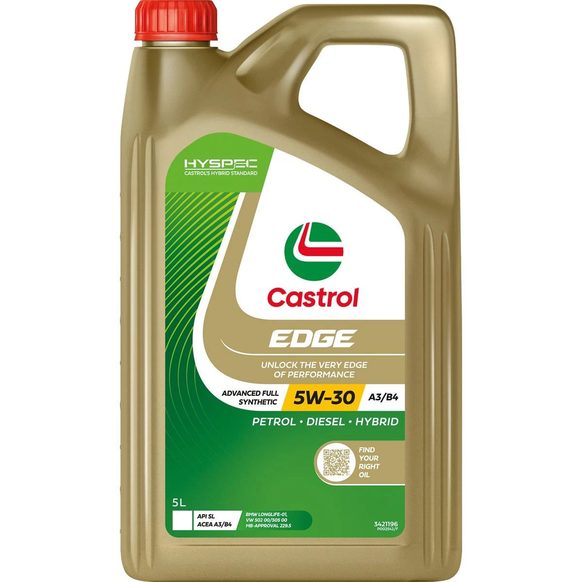 Castrol EDGE 5W-30 A3 B4 Engine Oil 5L