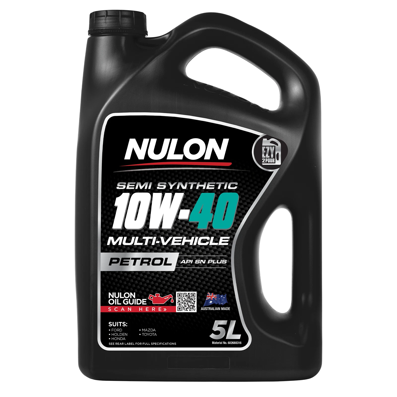 Nulon 5L Semi Synthetic 10W-40 Multi-Vehicle Engine Oil