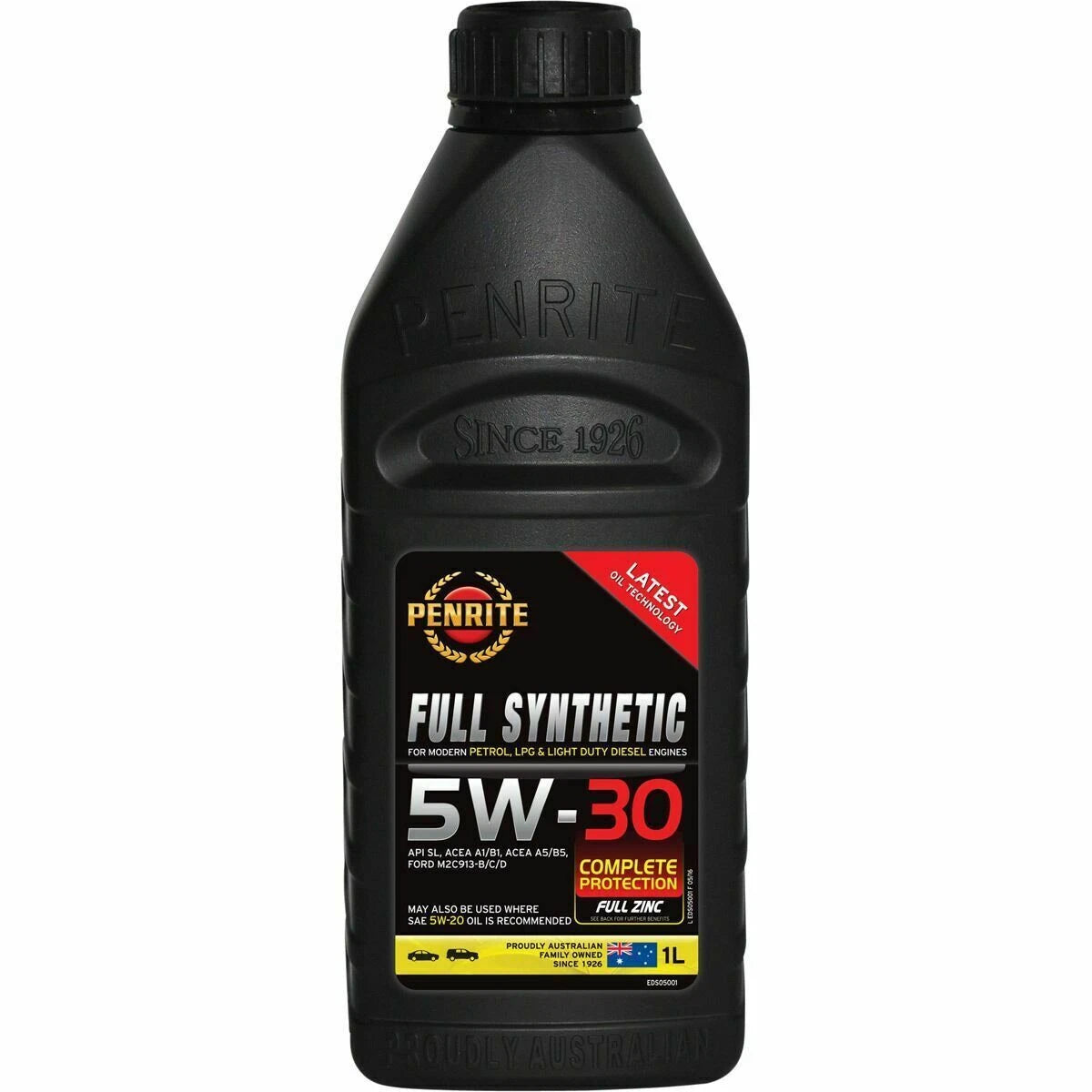 Penrite Full Synthetic FULL ZINE complete protect Engine Oil 5W-30 1L