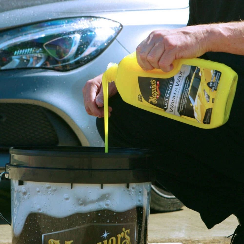 Meguiar Ultimate Wash & Wax Car Wash Hybrid Carnauba Wax Synthetic Polymer 1.4L