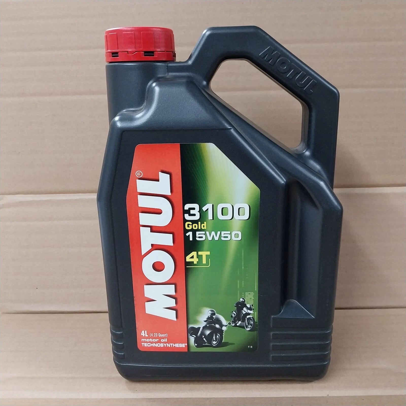 MOTUL Motor Oil 3100 Gold 15W 50 4T Technosynthese 4 Litre NOS