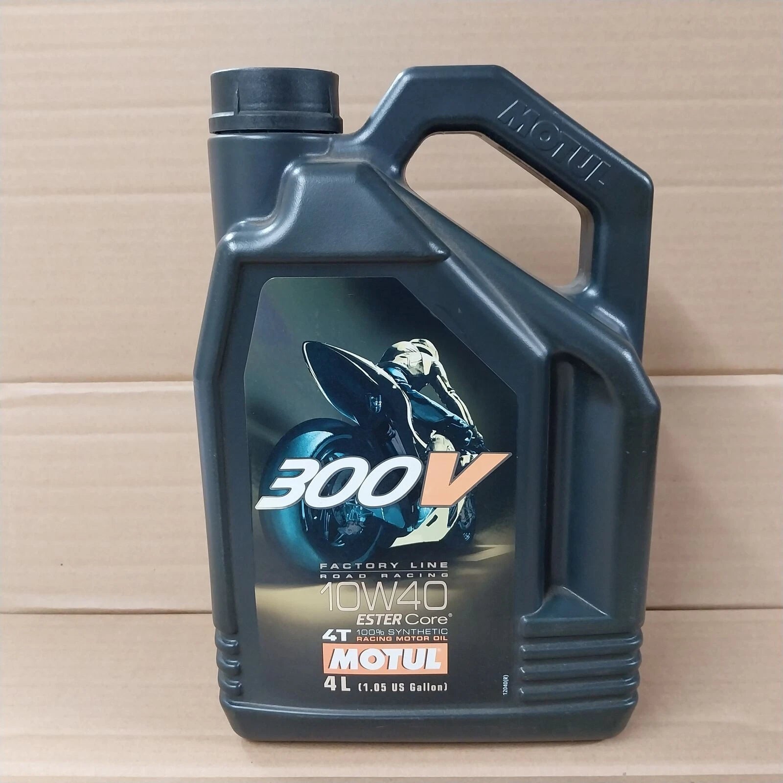 MOTUL Motor Oil 300V 10W 40 Factory Line Fully Synthetic Road Racing 4 Litre NOS