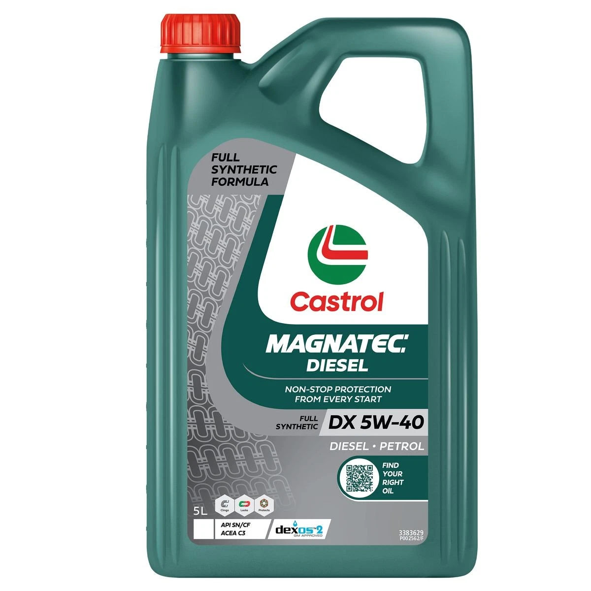 Castrol MAGNATEC 5W-40 Diesel DX Full Synthetic Engine Oil 5L