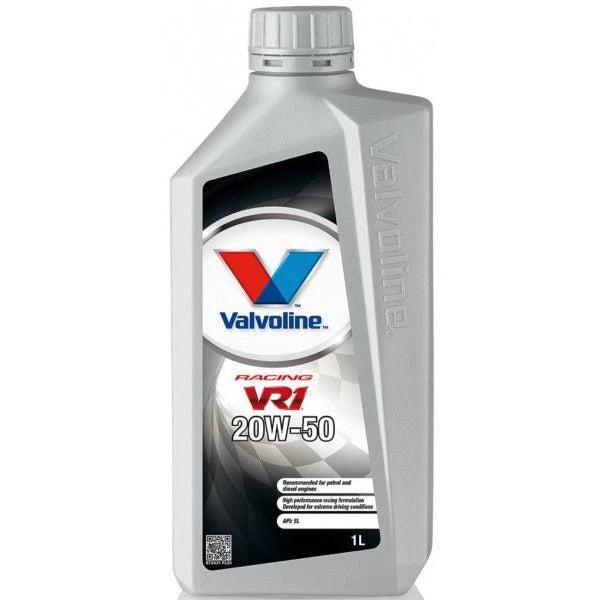 20w50 Mineral Valvoline VR1 Racing 20W50 - 1 Litre Engine Oil - 873431