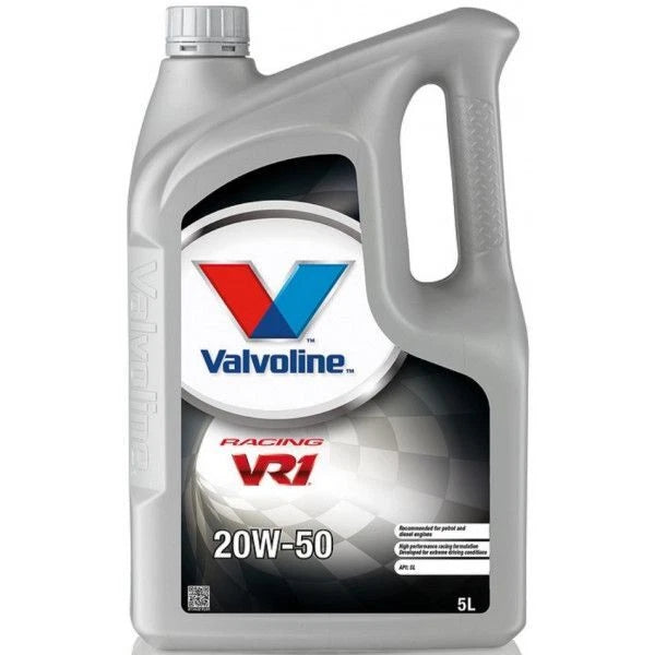 20w50 Mineral Valvoline VR1 Racing 20W50 - 5 Litre Engine Oil - 873432