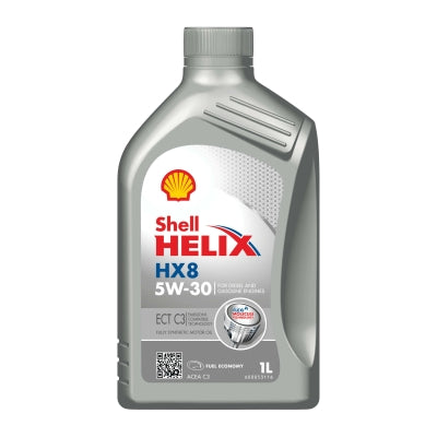 Shell Helix HX8 ECT C3 5W-30 Fully Synthetic Motor Oil, 1L