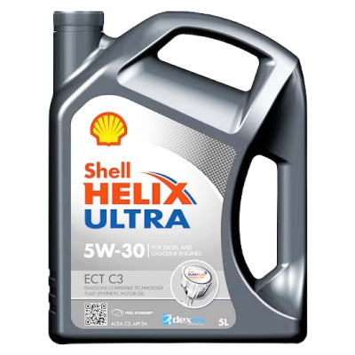 Shell Helix Ultra ECT C3 Fully Synthetic 5W-30 C3 Engine Oil 5L