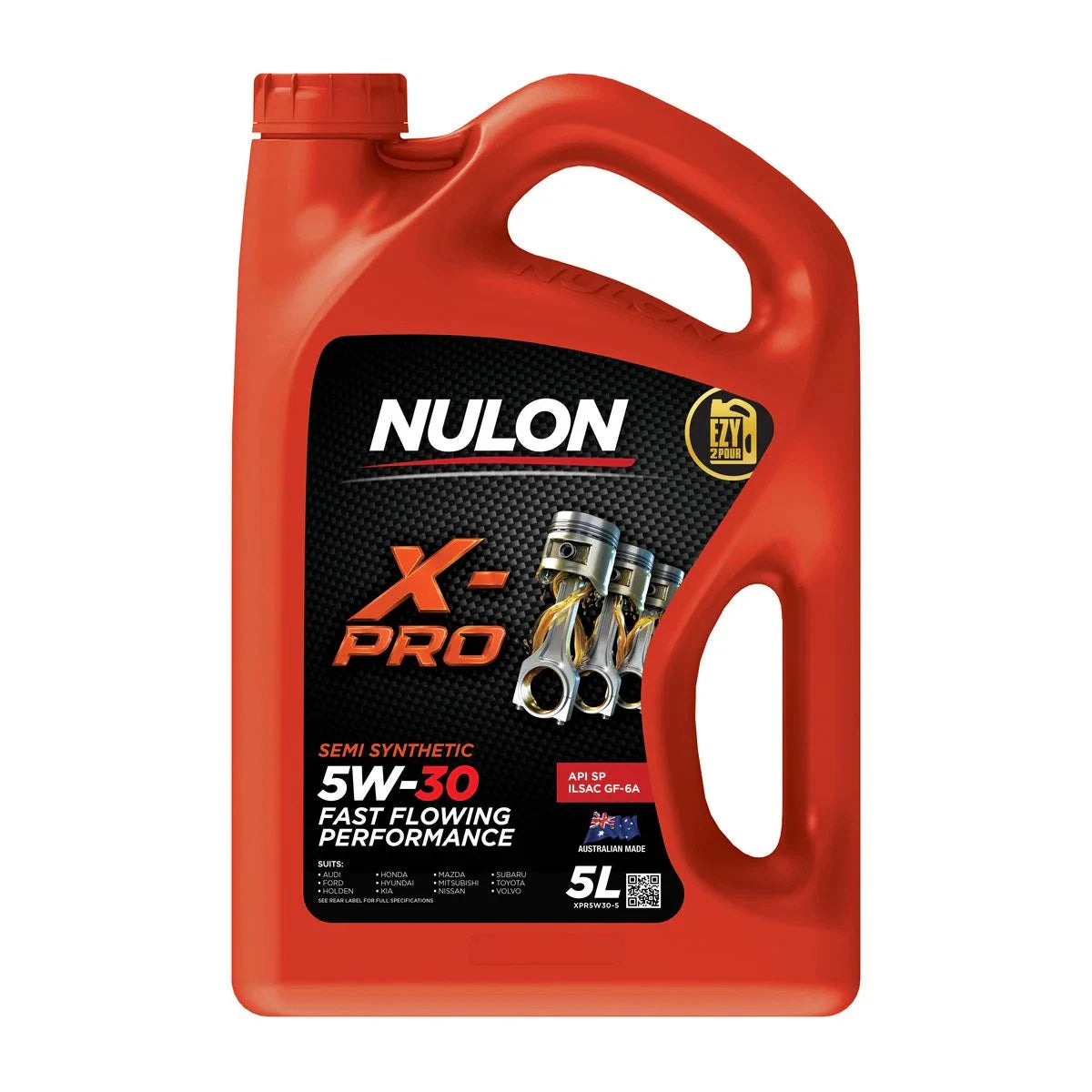 Nulon X-PRO 5W-30 Fast Flowing Performance Engine Oil 5L Semi Synthetic XPR5W..